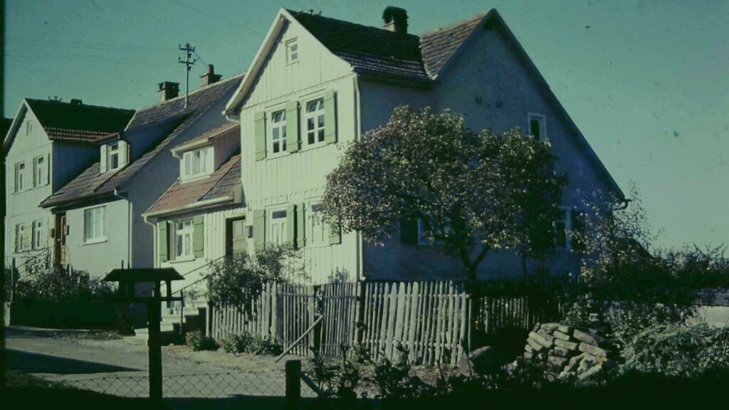 Gschwend - Friedhofstraße - Hausnummer 24 - 1962